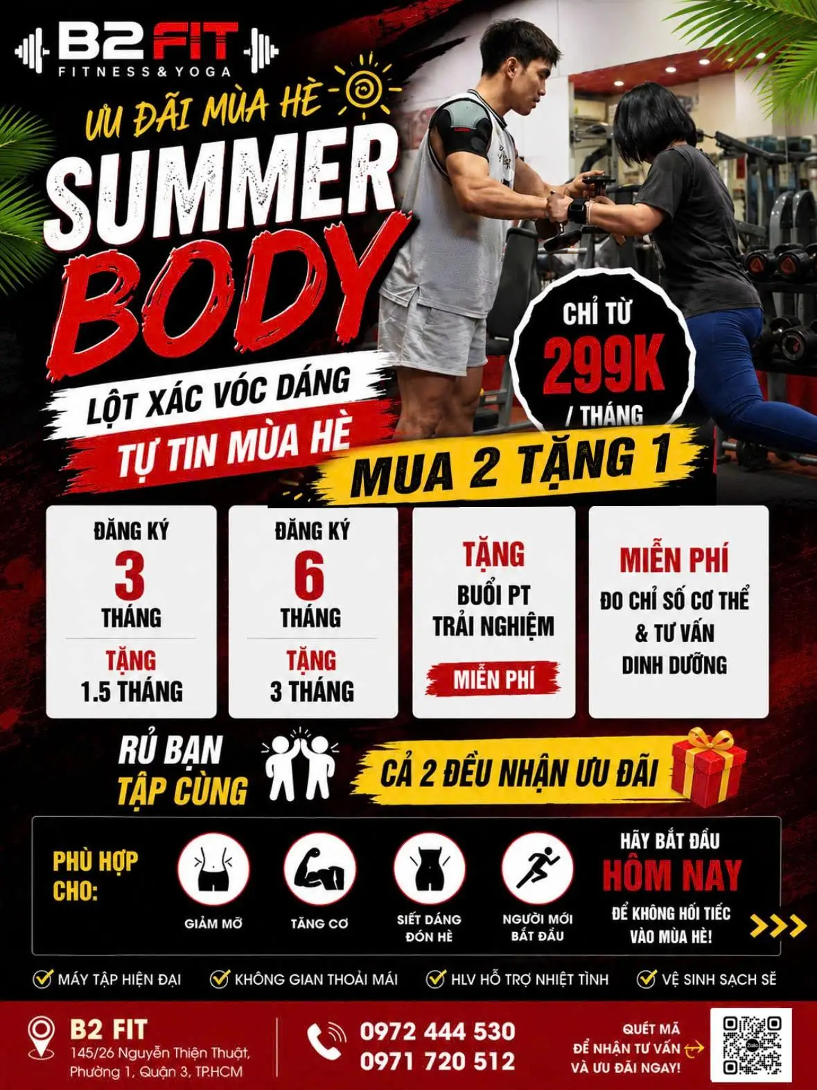 GYM B2FIT QUẬN 3